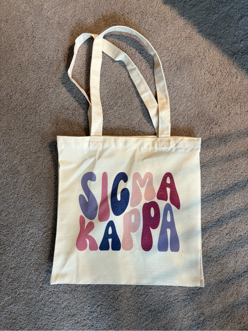 Sigma Kappa Sorority tote